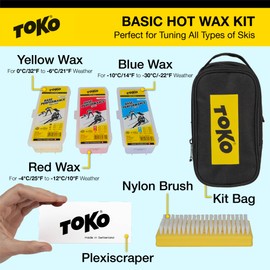 TOKO Basic Hot Wax KIT Black-Yellow, Universal