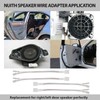 NuIth Car Speaker Wiring Harness Adapter Replacement for Hyundai Genesis