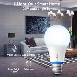 Sengled Smart Light Bulb, 100W Equivalent Smart Bulbs That Work with Alexa & Google Home (Smart Hub Required), Smart Bulb A19 Alexa Light Bulbs, 1500LM Extra Bright LED Light Bulb