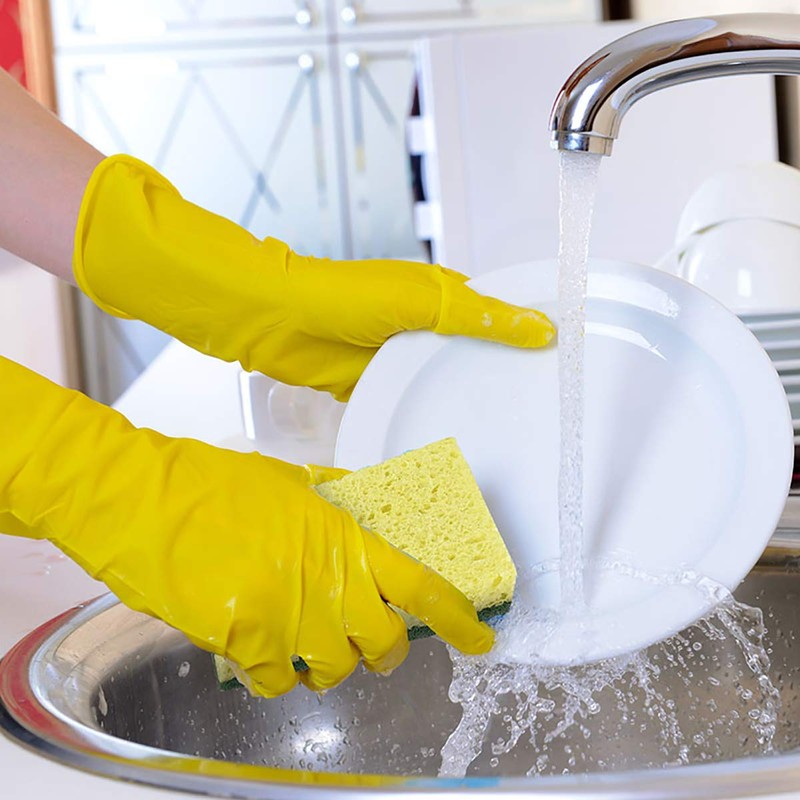 Pine-Sol Heavy Duty Sponge with Scrubber – Pack of 5,