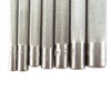 Honbay Leathercraft 7PCS Hollow Leather Hole Punch Round Hole Punch