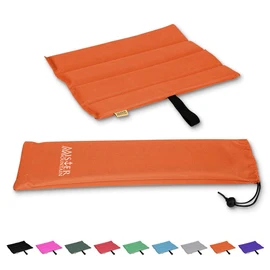 Mister Mountain® Outdoor Insulated Seat Cushion, 31 x 35 x 1.2 cm, Easy to Fold & Washable, Thermal Cushion, Seat Pad with Bag, Seat Cushion for Protection against Cold, Damp, Dirt & Heat, Orange
