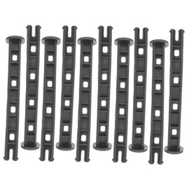 IWOWHERO Replacement Trash Can Accessories 10 Pack Latch Pins Hinged Pins for Wheelie Bins Latch Bin Lid Hinges