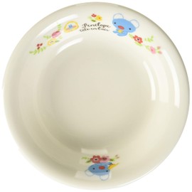 Inadvertently Penelope 788143 Flower Fruit Plate, Deep Plate, Diameter 5.9 inches (15 cm), White