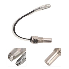 Oil Water Temperature Sensor, 0 ℃ -150 ℃ 1/8 Inch NPT Flexible Cable Oil Water Temperature Transmitter High Accuracy High Strength for Car