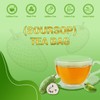 Soursop Leaf Herbal Tea (Graviola) - Caffeine & Sugar Free,
