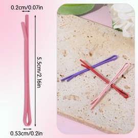 Ymapinc 100Pcs Mini Colorful Bobby Pins for Thin Hair