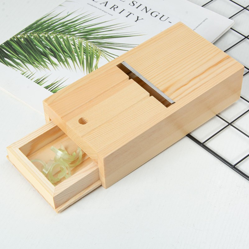 Wooden Soap Slicer, Soap Shaver with Sharp Blade for Handmade
