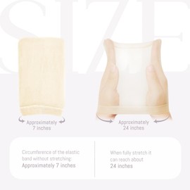 MYKURS Beige Wig Caps for Women, Transparent HD Wig Caps for Lace Front Wig, Ultra-thin Bald Cap for Wigs, 24 PCS