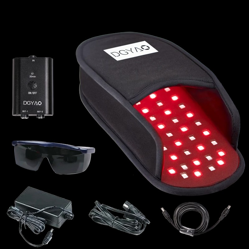 DGYAO Infrared Red Light Therapy Foot Boot with Medical Grade