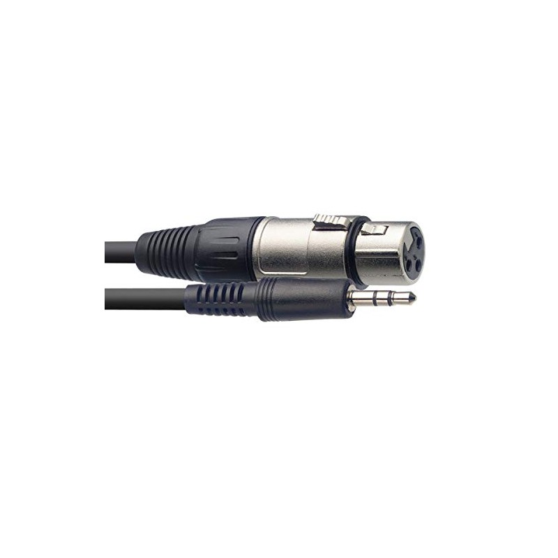 Stagg 18288 3 m 3 Pin 1x Stereo Mini-Phone Plug/1x