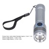 LED Flashlight Telescopic Zoom Protective Function Aluminum Alloy Barrel 2000LM
