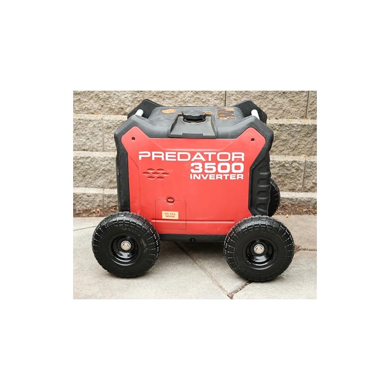 AUTOWORKS XTRM All Terrain Wheel Kit, Fits Predator 3500 Generator,