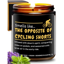 Funny Cycling Candle, Best Unisex Bike Gifts for Bikers, Novelty Gifts for Mountain Bikers, Cyclists Presents for Men, Bicycle Enthusiasts, Biking Gift for Bicycle Riders Men, Best for Cyclists