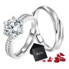 Pack de Anillos Dazisiny para Pareja, de Promesa y Compromiso