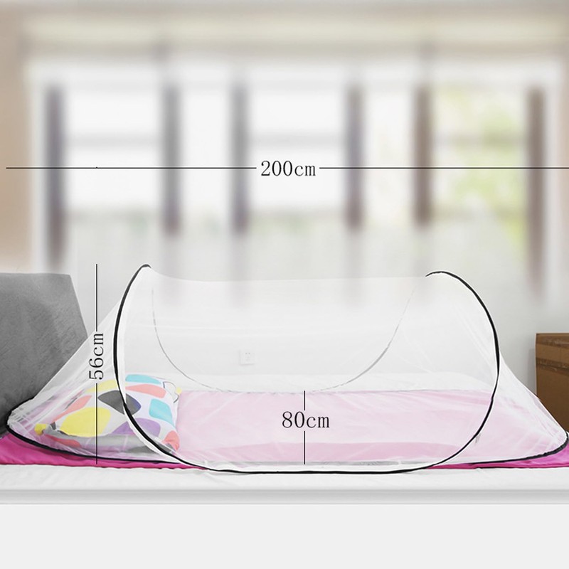 Pop up Mosquito Nets, Foldable Mosquito Net, Portable Single Person