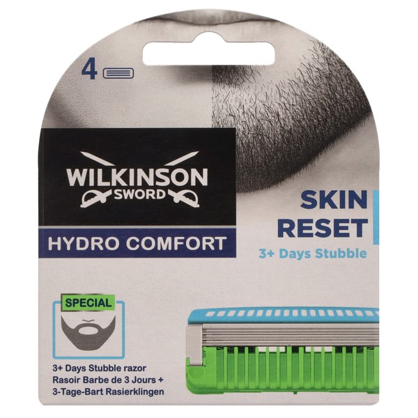 WILKINSON SWORD - Hydro Comfort For Men | Regular | 4 x Razor Blade Refills