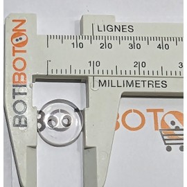 50 Clear Buttons - Reversible - Crafts - Sewing (6 Sizes) * Manufactured and Shipped from Spain (Europe)* (10 mm)