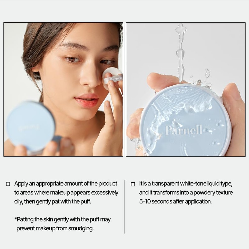 PARNELL [PARNELL]Glacial Biome Water No-Sebum Cushion 10g