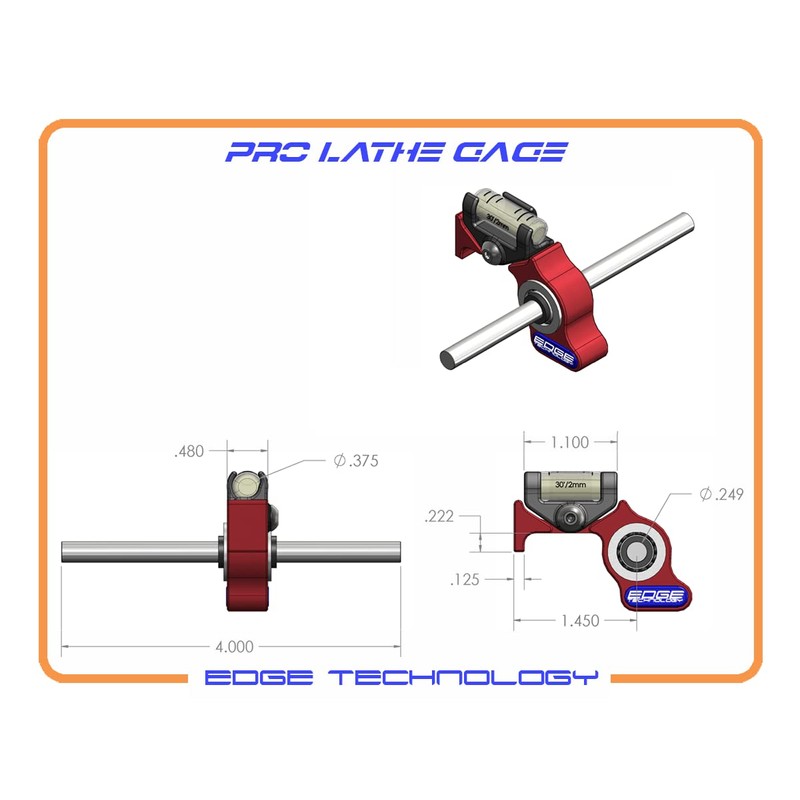 Edge Technology Pro Lathe Gage