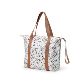Elodie Details Changing Bag Soft Shell - Tote Nappy Bag - Stroller Strap and Changing Mat Included - Dalmatian Dots