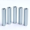 5pcs M6×40 Long Rod Nut, Hex Coupling Nut, M6*40 Zinc-Plated
