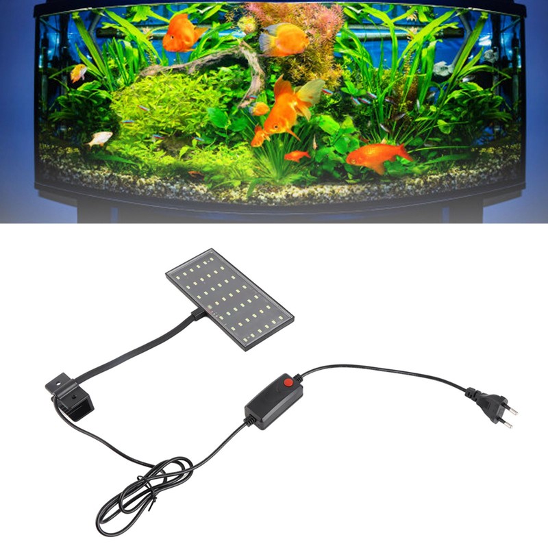 Fish Tank Light Energy Saving Flexible 360° Adjustment High Brightness