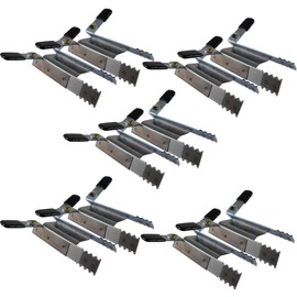 Clamping Protection Roller Shutter Burglary Protection for the Window, Ingenious & Simple, Pack of 10 (5 Pairs)