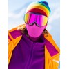 SATINIOR 2-Hole Knitted Ski Mask Full Face Mask Cover Neck