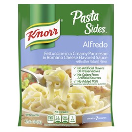Knorr Pasta Sides For Delicious Quick Pasta Side Dishes Alfredo Fettuccine No Artificial Flavors, No Preservatives, No Added MSG 4.4 oz, Pack of 12