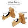 AK KYC Baseball Bat Display Case Holder Wall Mount Horizontal