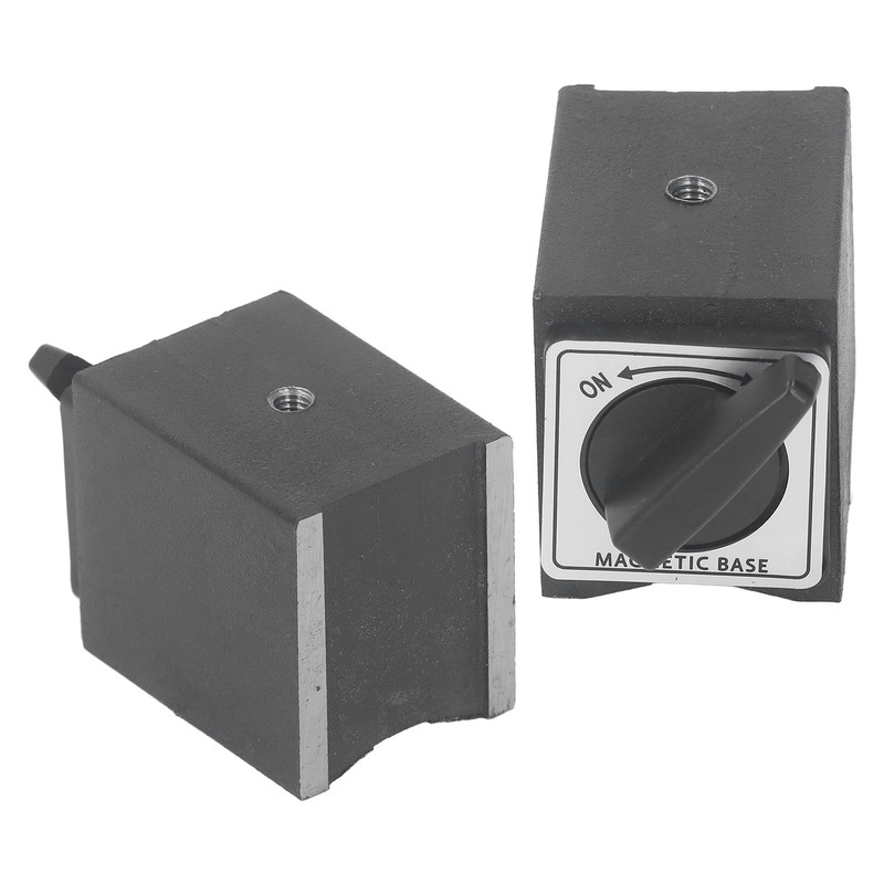 Magnetic Base Holder High Hardness 33lb M5 Threaded Dial V