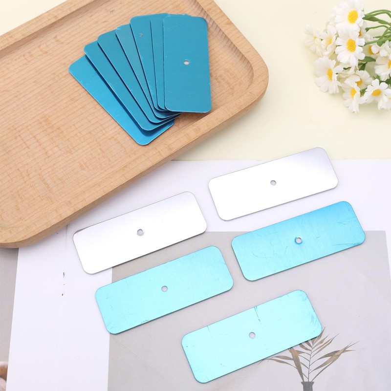 12pcs Under Cabinet Lights Magnetic Stickys, Metal Magnetic Plate Strips