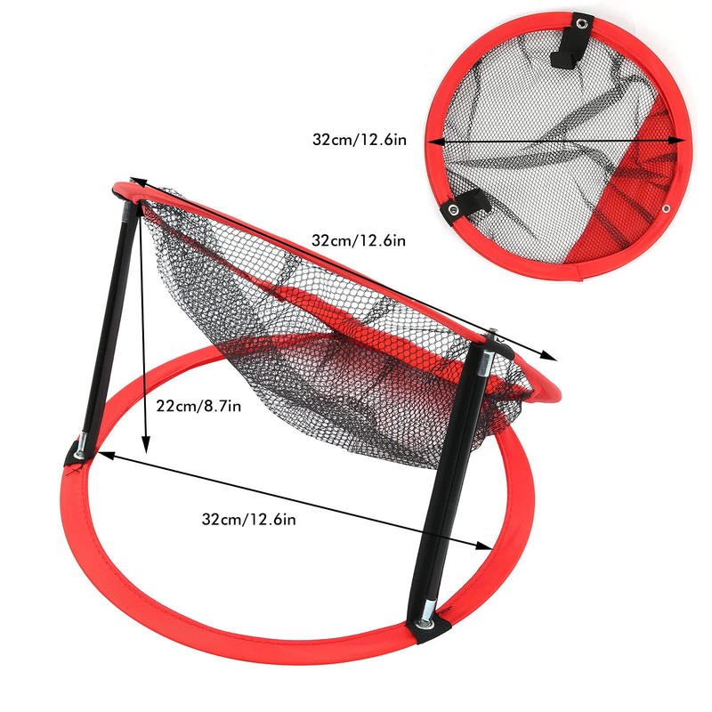 Golf Chipping Net Set, 3 in 1 Nylon Golf Chipping