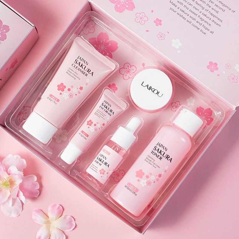 Kit Cuidado de la Piel Sakura para Adolescentes - Yasovigi