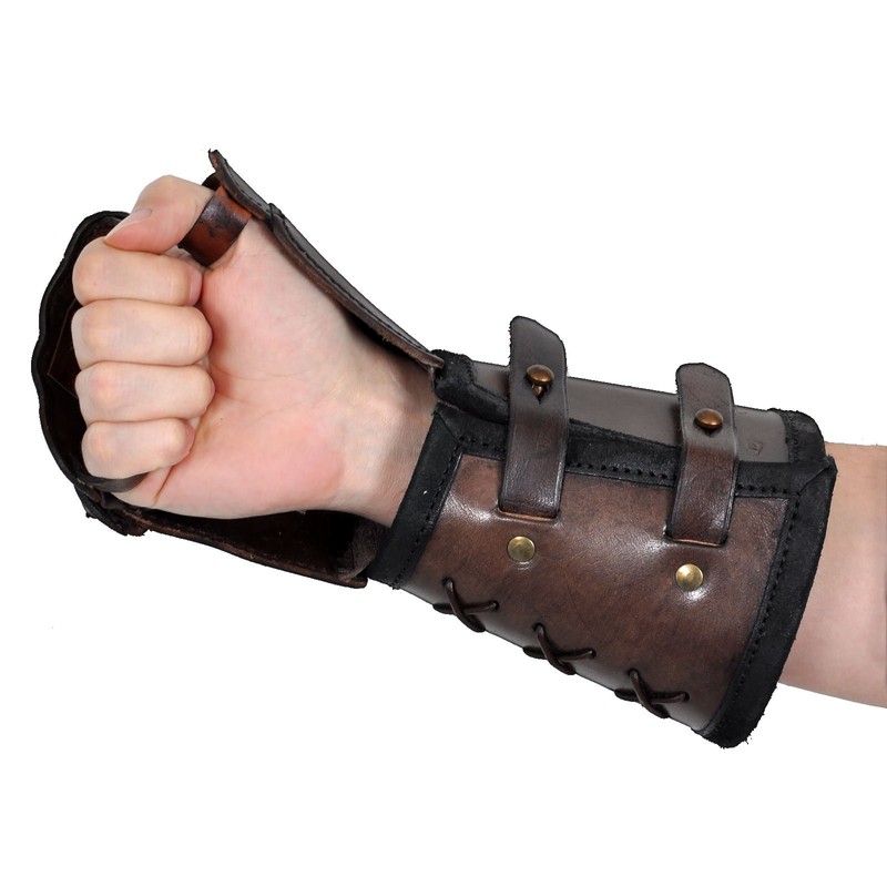Epic Armoury 10140351 Ofenhandschuh, Unisex Adult, braun