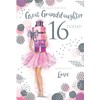 For You Great Granddaughter 16 16th Today Happy Birthday Card