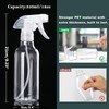 Hethyo Spray Bottles Plastic Spray Bottle for Hair Mist/Stream Heavy