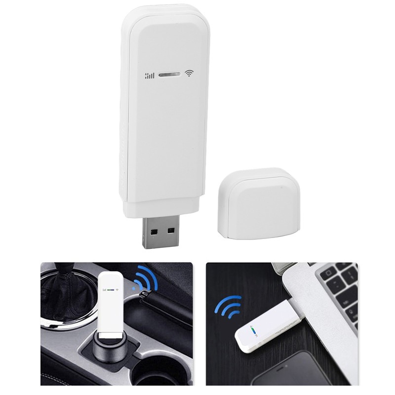 4G USB WIFI Dongle with SIM Card Slot Support 10