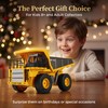 Remote Control Dump Truck for Kids Adults with 4 Battiries