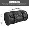 Motorcycle Front Fork Tool Bag Pouch Storage Luggage SaddleBag Leather