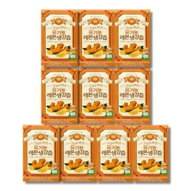 Healthnara Whole Berry Freshly Squeezed Organic Lemon Ginger Juice 14 packs (10) / 건강나라 홀베리 그대로 짜낸 유기농 레몬생강즙 14포 10개 (32594551)