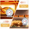 Dial Oven Thermometer, Stand Up Stainless Steel Cooking Thermometer for