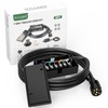 RVGUARD 7 Way 8 Foot Trailer Cord with 7 Gang