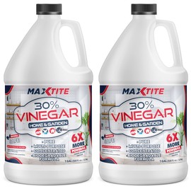 MAXTITE Ultra-Strength 30% Vinegar for Home & Garden Cleaning (2 Pack of 1 Gallon Bottles)