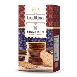 Jans Tradition Baked Crackers, Cinnamon Flavor, 4.2 oz, Pack of 6
