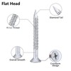 Bobibbi 3/16 x 1-1/4" 410 Stainless Steel Flat Head Tapcon