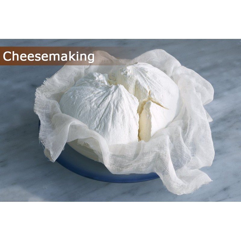 Cheesecloth, Grade 90, 36 Sq Feet, 100% Unbleached Cheesecloth Fabric