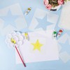 UUYYEO 16 Pcs Different Sizes Star Stencils Large Small Star