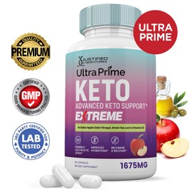 (10 Pack) Ultra Prime Keto ACV Extreme Pills 1675MG Keto Support Blend Alternative to UltraPrime Keto Gummies Includes Apple Cider Vinegar Extra Virgin Olive Oil Powder Green Tea Leaf 600 Capsules